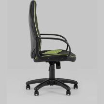Компьютерное кресло Stool Group игровое Кратос экокожа черный/салатовый крестовина пластик
