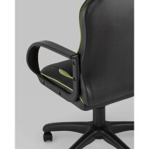 Компьютерное кресло Stool Group игровое Кратос экокожа черный/салатовый крестовина пластик
