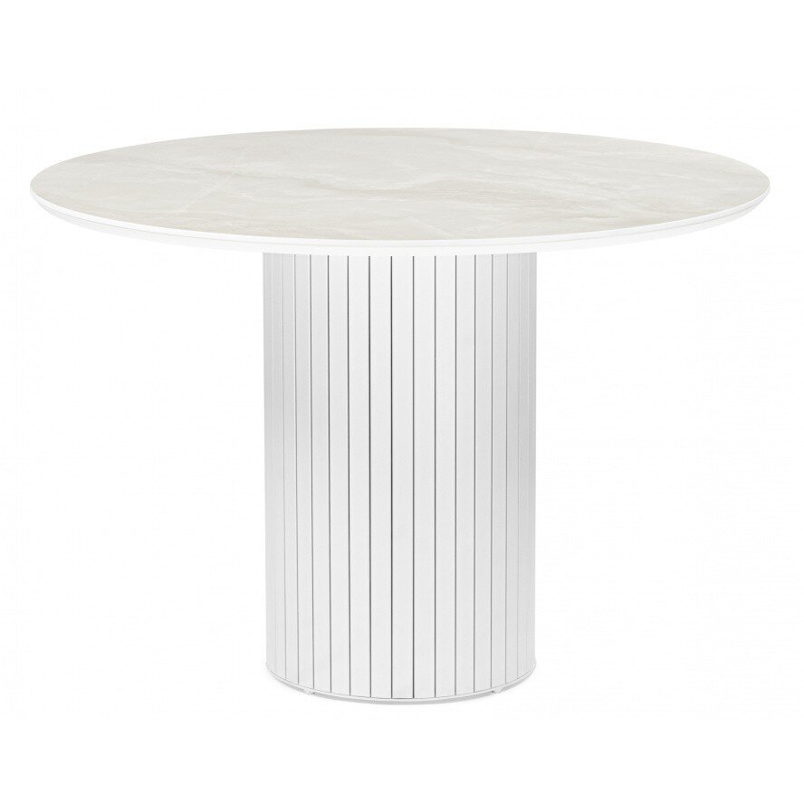 Керамический стол Гравент 110 onyx bianco soft satin / белый Керамический стол Гравент 110 onyx bianco soft satin / белый