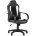 Компьютерное кресло Stool Group игровое Кратос экокожа черный/белый крестовина пластик 