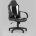 Компьютерное кресло Stool Group игровое Кратос экокожа черный/белый крестовина пластик 