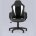Компьютерное кресло Stool Group игровое Кратос экокожа черный/белый крестовина пластик 