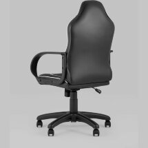 Компьютерное кресло Stool Group игровое Кратос экокожа черный/белый крестовина пластик