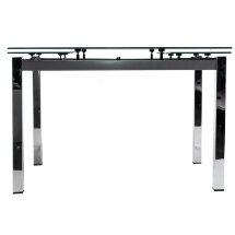 Стол стеклянный Kvadro 110 черный