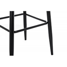 Барный стул Drop black / grey