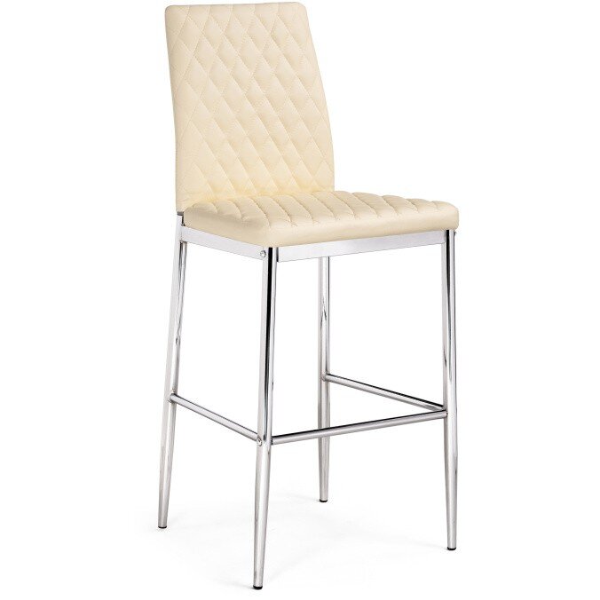 Барный стул Teon beige / chrome 