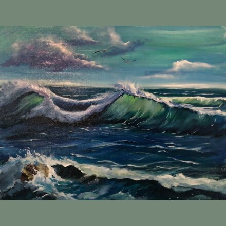 Картина &quot;Море&quot;, размер 35*45 