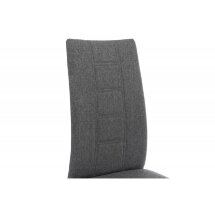 Стул на металлокаркасе Jenda fabric grey