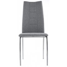 Стул на металлокаркасе Jenda fabric grey
