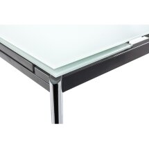 Стол стеклянный Cubo 120 белый