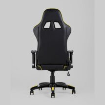 Игровое кресло Stool Group компьютерное TopChairs Corvette желтое геймерское