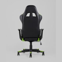 Кресло игровое TopChairs Gallardo зеленое с подушкой