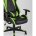 Кресло игровое TopChairs Gallardo зеленое с подушкой 