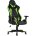 Кресло игровое TopChairs Gallardo зеленое с подушкой 