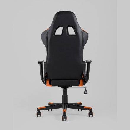 Кресло игровое TopChairs Gallardo оранжевое 