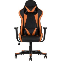 Кресло игровое TopChairs Gallardo оранжевое