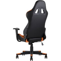Кресло игровое TopChairs Gallardo оранжевое