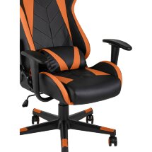 Кресло игровое TopChairs Gallardo оранжевое