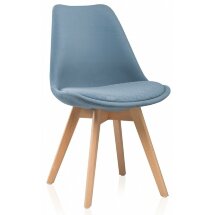 Стул деревянный Bonuss light blue
