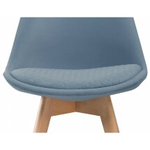 Стул деревянный Bonuss light blue