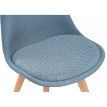 Стул деревянный Bonuss light blue