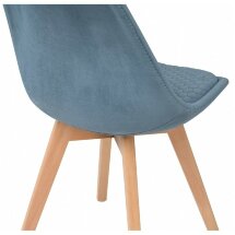 Стул деревянный Bonuss light blue