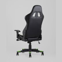 Кресло игровое TopChairs Cayenne зеленое с подушками