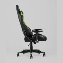 Кресло игровое TopChairs Cayenne зеленое с подушками