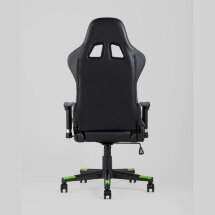 Кресло игровое TopChairs Cayenne зеленое с подушками