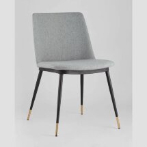 Стул Stool Group Мелисса мягкий тканевый серый