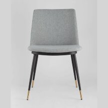 Стул Stool Group Мелисса мягкий тканевый серый