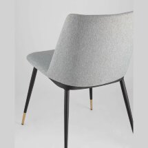 Стул Stool Group Мелисса мягкий тканевый серый