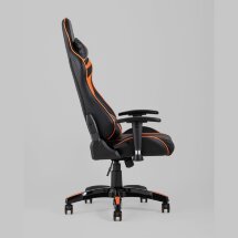 Игровое кресло Stool Group компьютерное TopChairs Corvette оранжевое геймерское