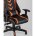 Игровое кресло Stool Group компьютерное TopChairs Corvette оранжевое геймерское 