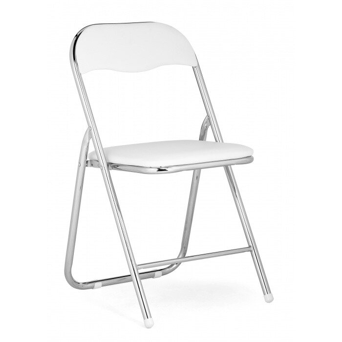 Стул на металлокаркасе Fold 1 складной white / chrome Стул на металлокаркасе Fold 1 складной white / chrome