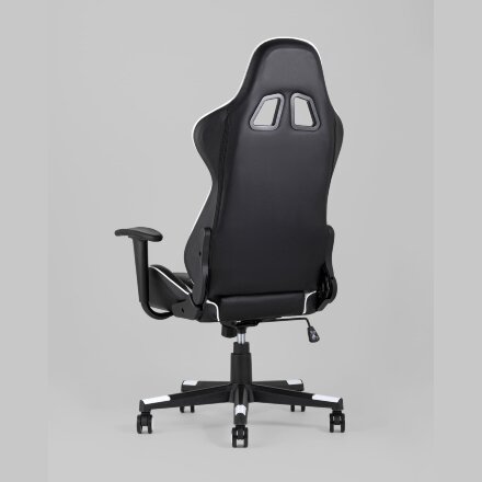 Кресло игровое TopChairs Diablo белое 