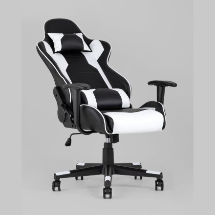 Кресло игровое TopChairs Diablo белое 