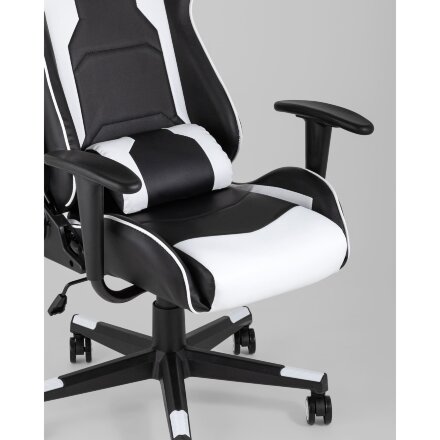 Кресло игровое TopChairs Diablo белое 