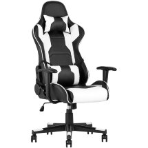 Кресло игровое TopChairs Diablo белое