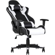 Кресло игровое TopChairs Diablo белое