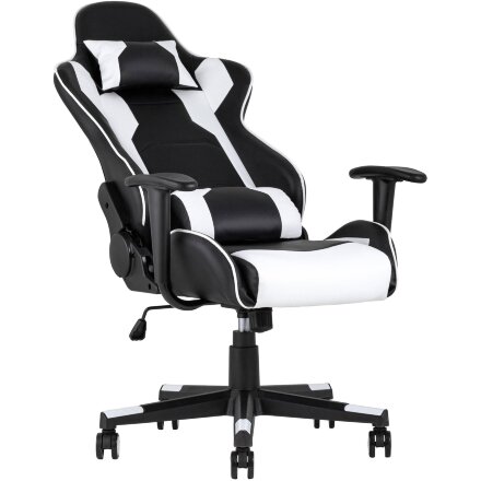 Кресло игровое TopChairs Diablo белое 