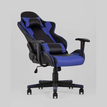 Кресло игровое TopChairs Diablo синее 