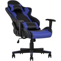 Кресло игровое TopChairs Diablo синее