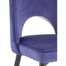 Стул Stool Group Молли королевский синий, обивка мебельный велюр