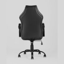 Игровое кресло Stool Group компьютерное TopChairs Racer Midi черное геймерское