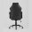 Игровое кресло Stool Group компьютерное TopChairs Racer Midi черное геймерское 