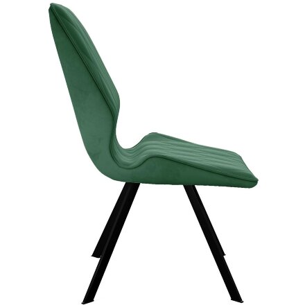 Стул DikLine 242M B10 GREEN/ ножки черные 
