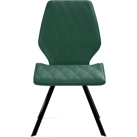 Стул DikLine 242M B10 GREEN/ ножки черные 