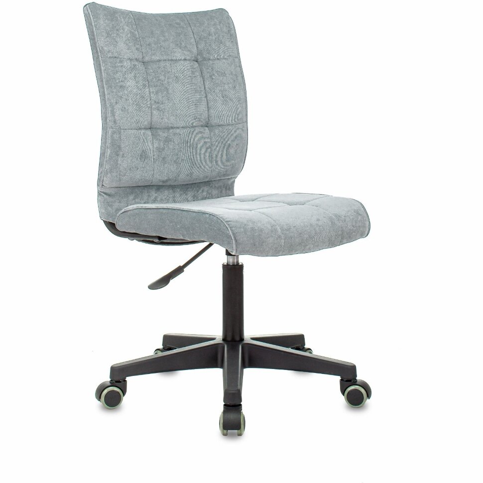 TopChairs ST-Alex без подлокотников серо-голубой крестовина пластик черный TopChairs ST-Alex без подлокотников серо-голубой крестовина пластик черный