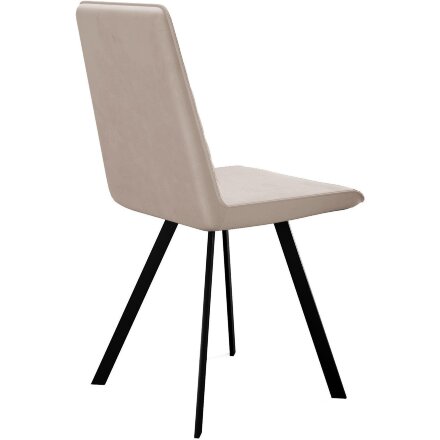 Стул DikLine 202 B03 BEIGE, ножки черные 
